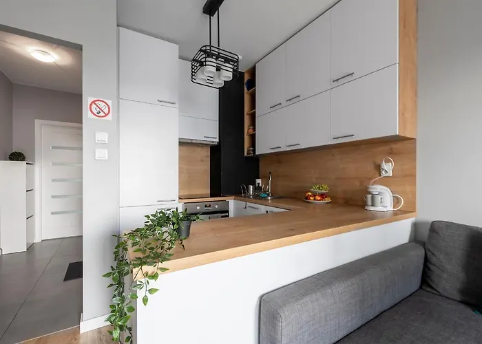 Lejlighed Luxury In -1-bright-secured-free Parking Łódź