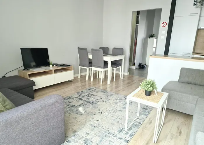 Luxury In -1-bright-secured-free Parking * Łódź